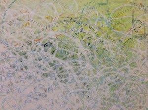 Detail image of Greg Minah's "a priori unities" (2014) exhibited in Shifting Ground at Goucher College